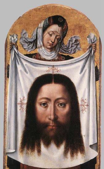 Master of the Saint Ursula Legend St Veronica with the Sudarium Sweden oil painting art